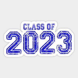 Varsity Blue Class of 2023 Sticker